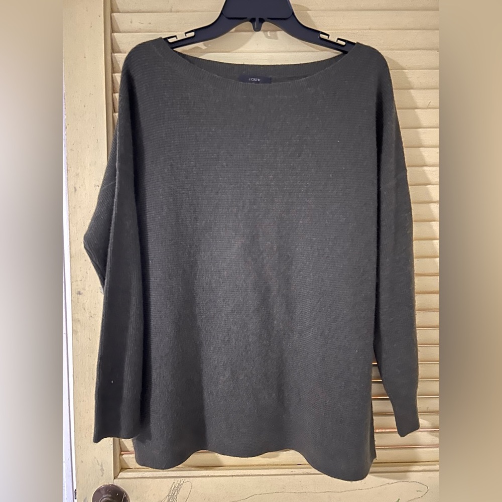 J. Crew ribbed tunic sweater